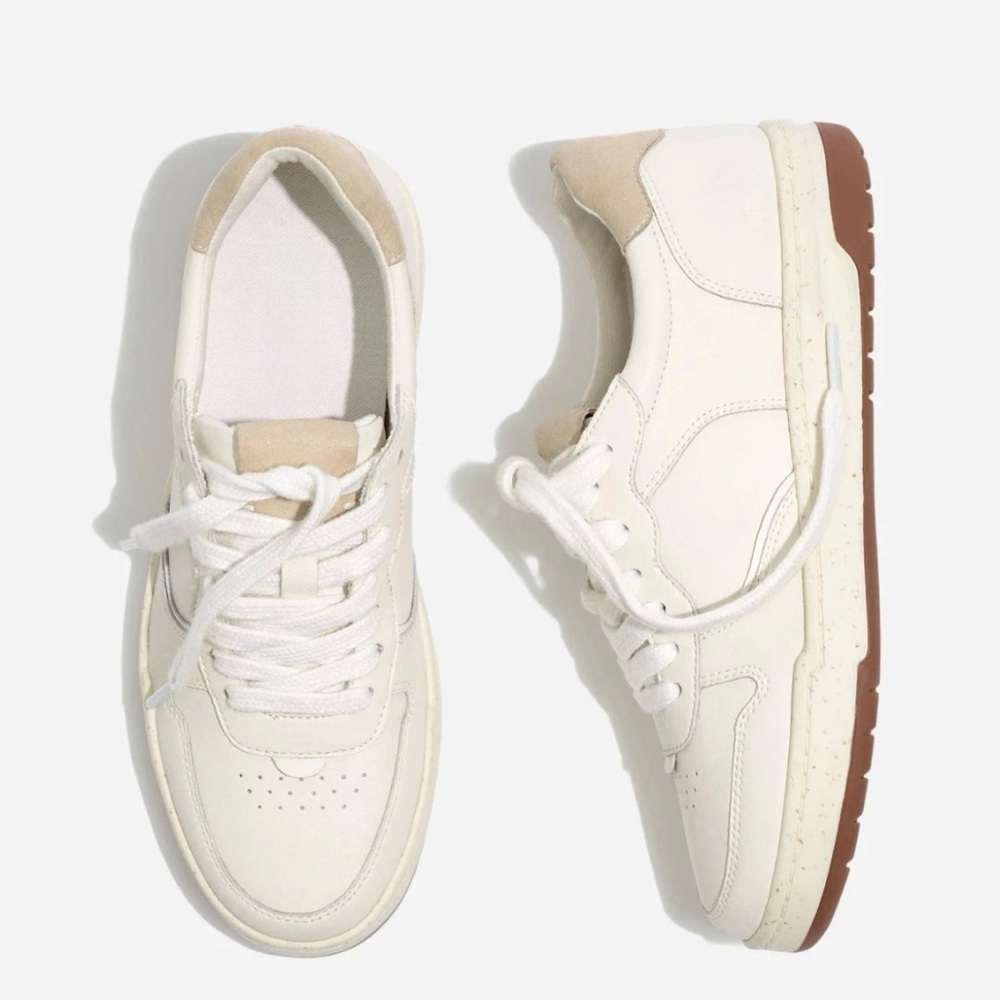 MWL by Madewell Court Shoes Sneakers MC696 Unisex White W 9.5 / M 8
